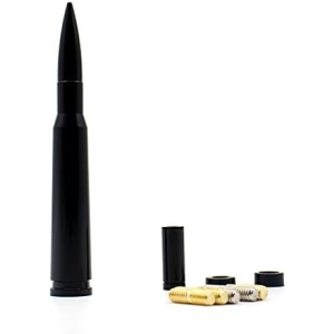 5.5 inch 50 Cal Bullet Car Truck Antenna Mast Vehicle Short Radio Antenna