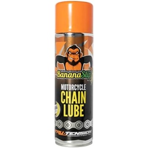Tru-Tension | BananaSlip Motorcycle Chain Lube | Motorbike Anti-Fling Lubricant