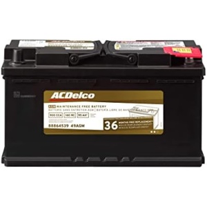 ACDelco Gold 49AGM 36 Month Warranty AGM BCI Group 49 Battery