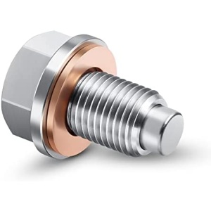 M14 x1.5 Magnetic Oil Drain Plug Stainless Steel Oil Pan Drain Bolt