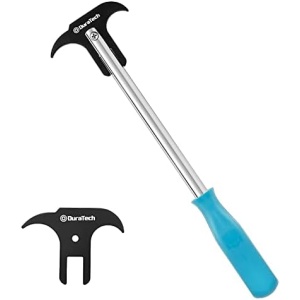 DURATECH Seal Puller with Extra Blade, Heat Treated Steel, Dual Hook Tips