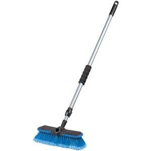 Carrand 93062 Deluxe Car Wash 10" Dip Brush with 65" Extension Pole, Blue