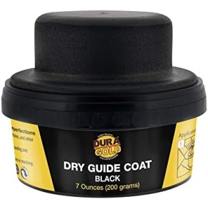 Dura-Gold Premium Black Dry Guide Coat Kit, 7 Ounces (200 Grams)