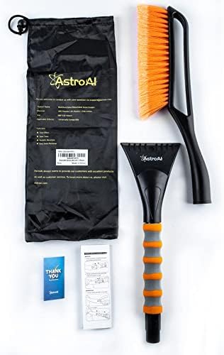AstroAI 27 Inch Snow Brush and Detachable Ice Scraper with Ergonomic Foam Grip - Image 9