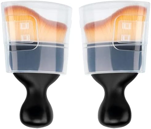 Rednow Car Interior Cleaning Tool Brush with Cover,Car Brush Car Detailing Brush