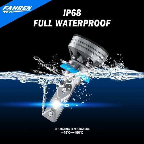 FAHREN H11/H9/H8 LED Headlight Bulbs, 20000 Lumens Super Bright LED Headlights - Image 6