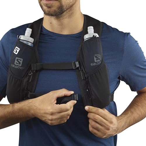 Salomon Agile 2 Set Unisex Running Vest with Flask Included, Essential Capacity - Image 8