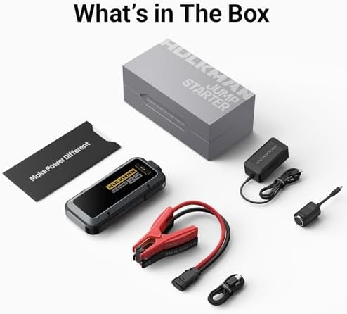 HULKMAN Alpha85 Smart JumpStarter 2000 Amp 20000mAh Car Starter for up to 8.5L - Image 7