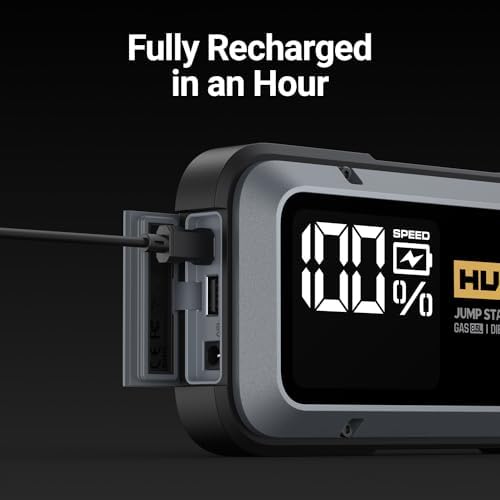 HULKMAN Alpha85 Smart JumpStarter 2000 Amp 20000mAh Car Starter for up to 8.5L - Image 4