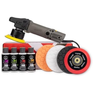 Chemical Guys BUF_503X TORQX Random Orbital Polisher, Pads, Polishes
