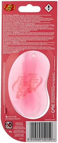 Jelly Belly Car Air Freshener - Tutti Fruitti 3D Hanging Freshener. Car Scent - Image 4