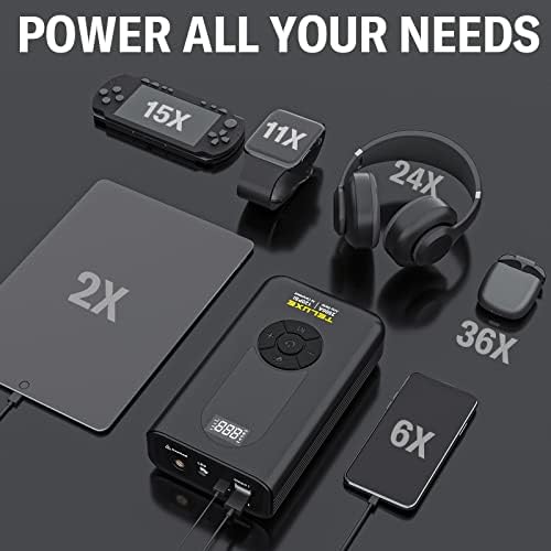 TELUXE Jump Starter with Air Compressor, 2500A 120PSI Car Battery Jump Starter - Image 6