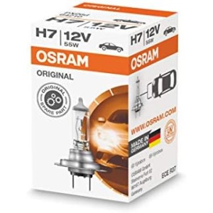 OSRAM ORIGINAL H7, halogen-headlamp bulb, 64210, 12V