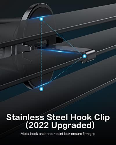 OMOTON Car Phone Holder, Air Vent 360°Rotation Universal Car Phone Mount Cradle - Image 3