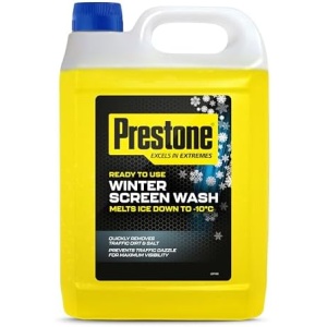 Prestone Screenwash, Ready To Use Screen Wash For Cars - Winter, High