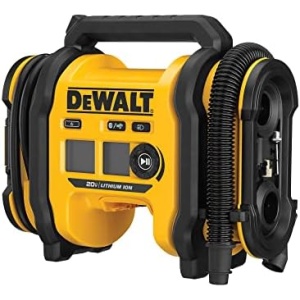 DEWALT 20V MAX* Cordless Tire Inflator, Tool Only (DCC020IB), Black-v99