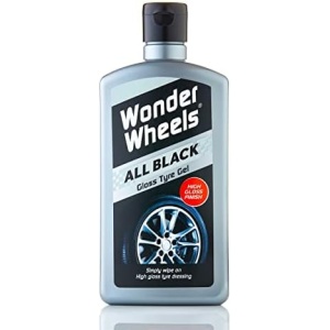 Wonder Wheels All Black Gloss Tyre Gel, 500 ml