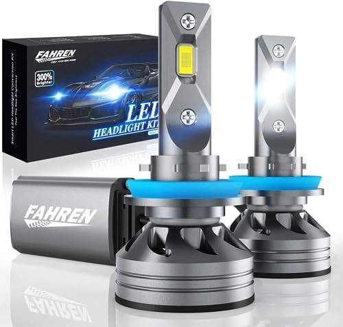 FAHREN H11/H9/H8 LED Headlight Bulbs, 20000 Lumens Super Bright LED Headlights