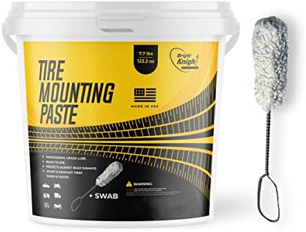 Tire Mounting Paste - Biodegradable Universal Lubricant with Applicator