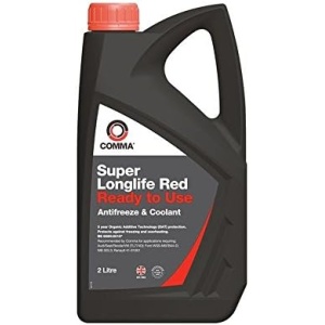 Comma SLC2L Super Red Ready to Use Coolant, 2 Liter