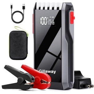 Gillaway 012 Jump Starter Battery Pack, 4000A Peak Car Battery Charger Jump