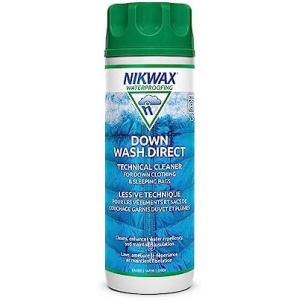 Nikwax Down, Down Wash.Direct, 300ml, Specialty Cleaner for Down Jackets