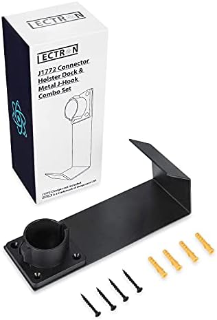 LECTRON EV Charger Nozzle Holster Dock and J-Hook Combination for J1772 - Image 6