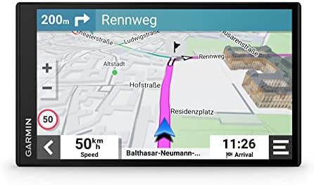 Garmin DriveSmart 76 MT-S 7 Inch Sat Nav with Map Updates for UK