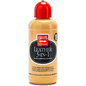 Griot's Garage 11019 3-in-1 Leather Cleaner 16oz