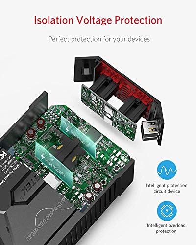 BESTEK 300Watt Pure Sine Wave Power Inverter Car Adapter DC 12V to AC 110V - Image 5