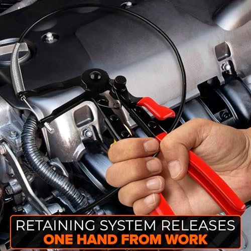 Radiator Hose Clamps Pliers Tool - Hose Clamp Plier Wire Clamp Tool Long Reach - Image 6