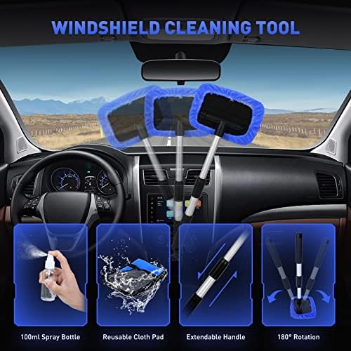 MUNSCVUS 22Pcs Car Interior Detailing Kit with High Power Handheld Vacuum - Image 4