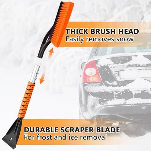 UMUACCAN Snow Brush, Detachable Ice Scraper for Car Windshield - Image 5