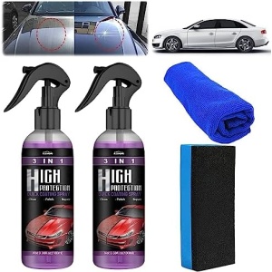 3 in 1 High Protection Quick Coating Spray, Car Scratch Nano Repair Spray