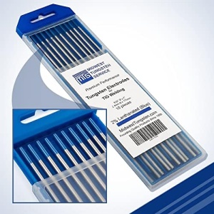 Midwest Tungsten Service TIG Welding Tungsten Electrodes 10-Pack