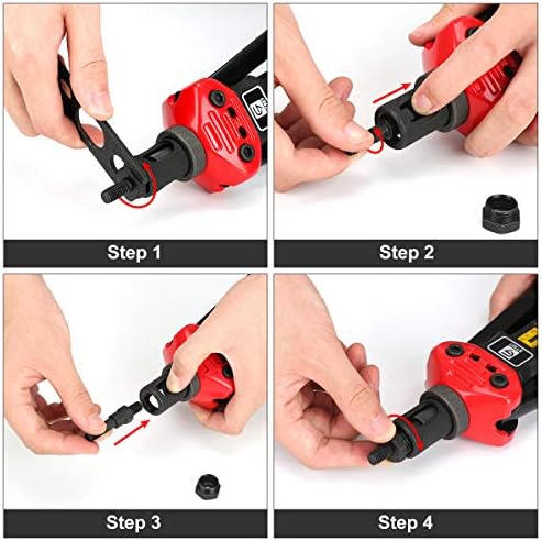 Rivet Nut Tool, GIANTISAN 16-Inch Rivnut Tool Kit with 12 Metric - Image 8