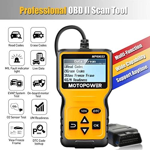 MOTOPOWER MP69033 Car OBD2 Scanner Code Reader - Image 2