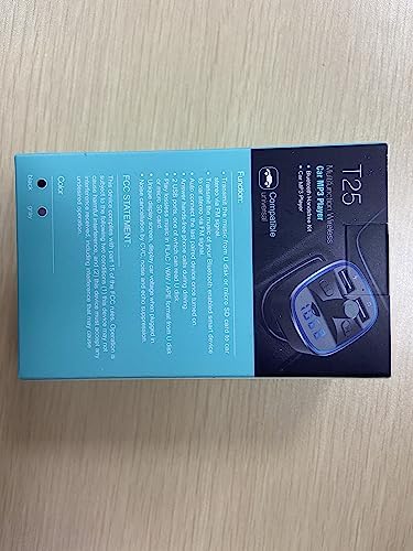 LENCENT FM Transmitter, Bluetooth FM Transmitter Wireless Radio Adapter Car Kit - Image 10