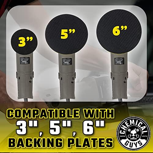 Chemical Guys BUF_503X TORQX Random Orbital Polisher, Pads, Polishes - Image 8