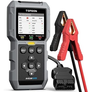 TOPDON AL500B OBD2 Scanner Battery Tester 2 in 1 Code Reader, Full OBDII