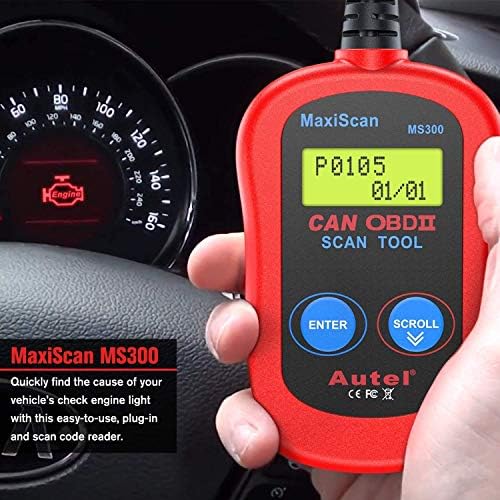 Autel MS300 OBD2 Scanner Code Reader, Turn Off Check Engine Light, Read & Erase - Image 7