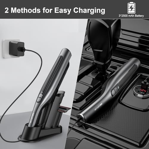 NEXPOW Car Vacuum, 18000PA Handheld Vacuum Cordless - Image 4