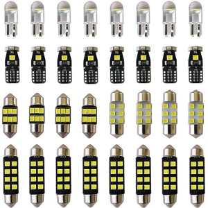 Yoper LED Bulbs Light Car Kit Set T10 28mm 31mm 42mm Festoon Replacement