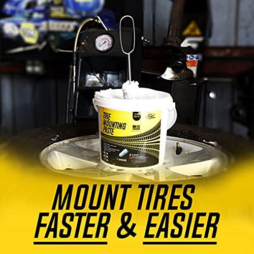 Tire Mounting Paste - Biodegradable Universal Lubricant with Applicator - Image 5
