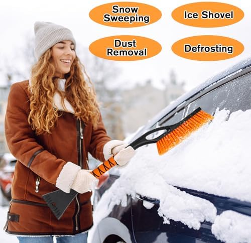 UMUACCAN Snow Brush, Detachable Ice Scraper for Car Windshield - Image 6