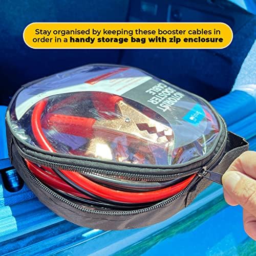 Simply SM200 Zip-bag Motorist Jump Leads Booster Cable 200AMP 2.5M Long - Image 6
