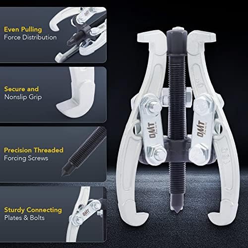 Orion Motor Tech Gear Puller Set, 3" 4" 6" 3 Jaw Puller Kit for Pulley Gear - Image 6