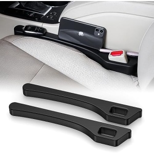 Givifive Car Seat Gap Filler Set of 2 Soft Foam Seat Gap Filler Universal Fit