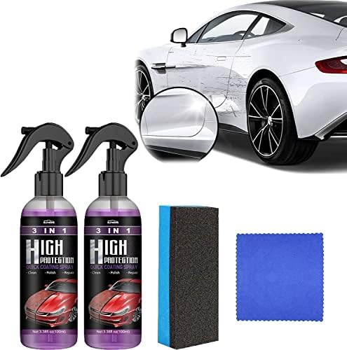 High Protection 3 in 1 Spray,3 in 1 Ceramic car Coating Spray High Protection
