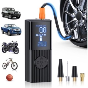 Hafuloky Tire Inflator Portable Air Compressor - 180PSI & 20000mAh Portable Air